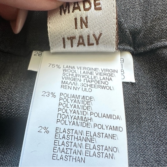 Brunello Cucinelli women wool pants size 6 US Retail 2250$ - Picture 8 of 11